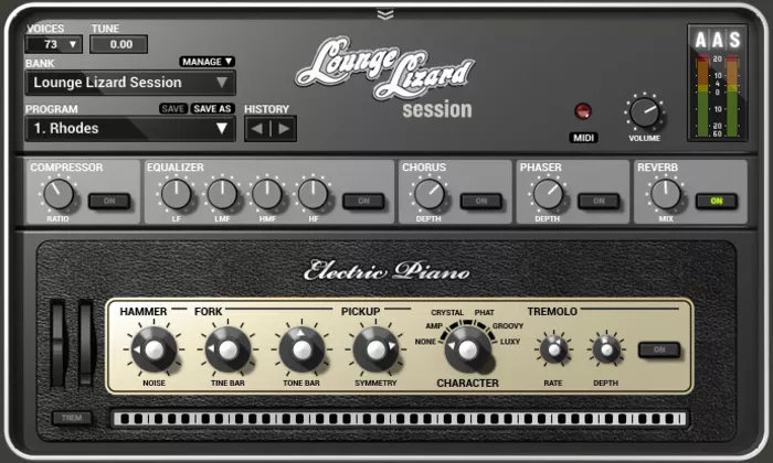 Lounge Lizard VST With Serial Number Download 2023