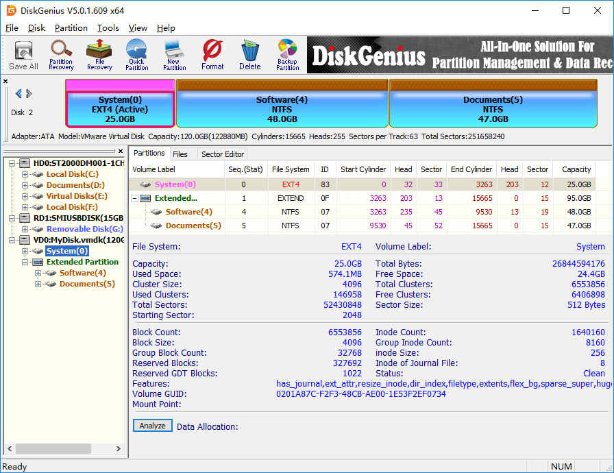 DiskGenius Professional Crack 5.50 + Serial Key Latest Version