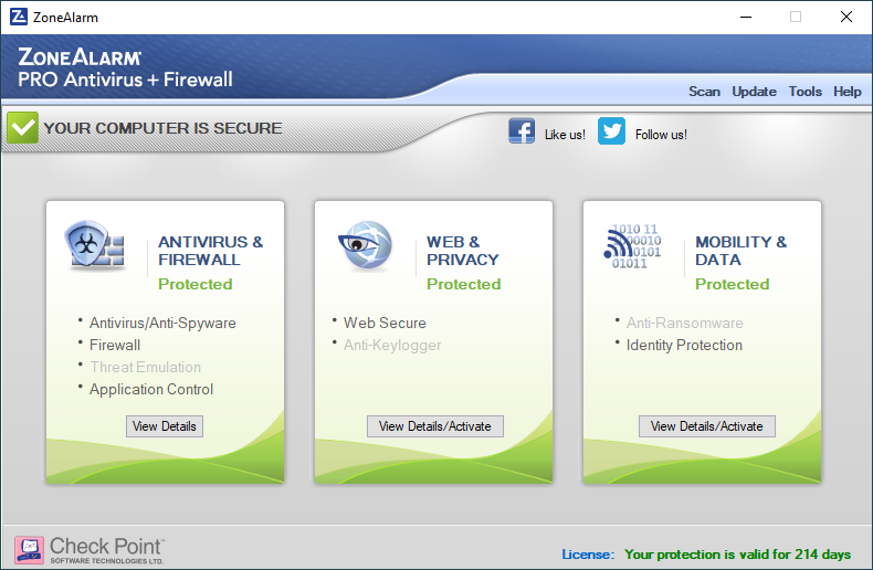 ZoneAlarm Pro Antivirus Firewall 15.8.211 + Torrent Free Download